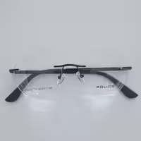 عینک طبی بدون فرم police  مردانه و زنانه - جنس فرم فلز مقاوم 