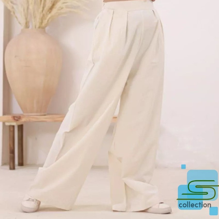 شلوار بگ جنس لینین سایز 38 تا 50