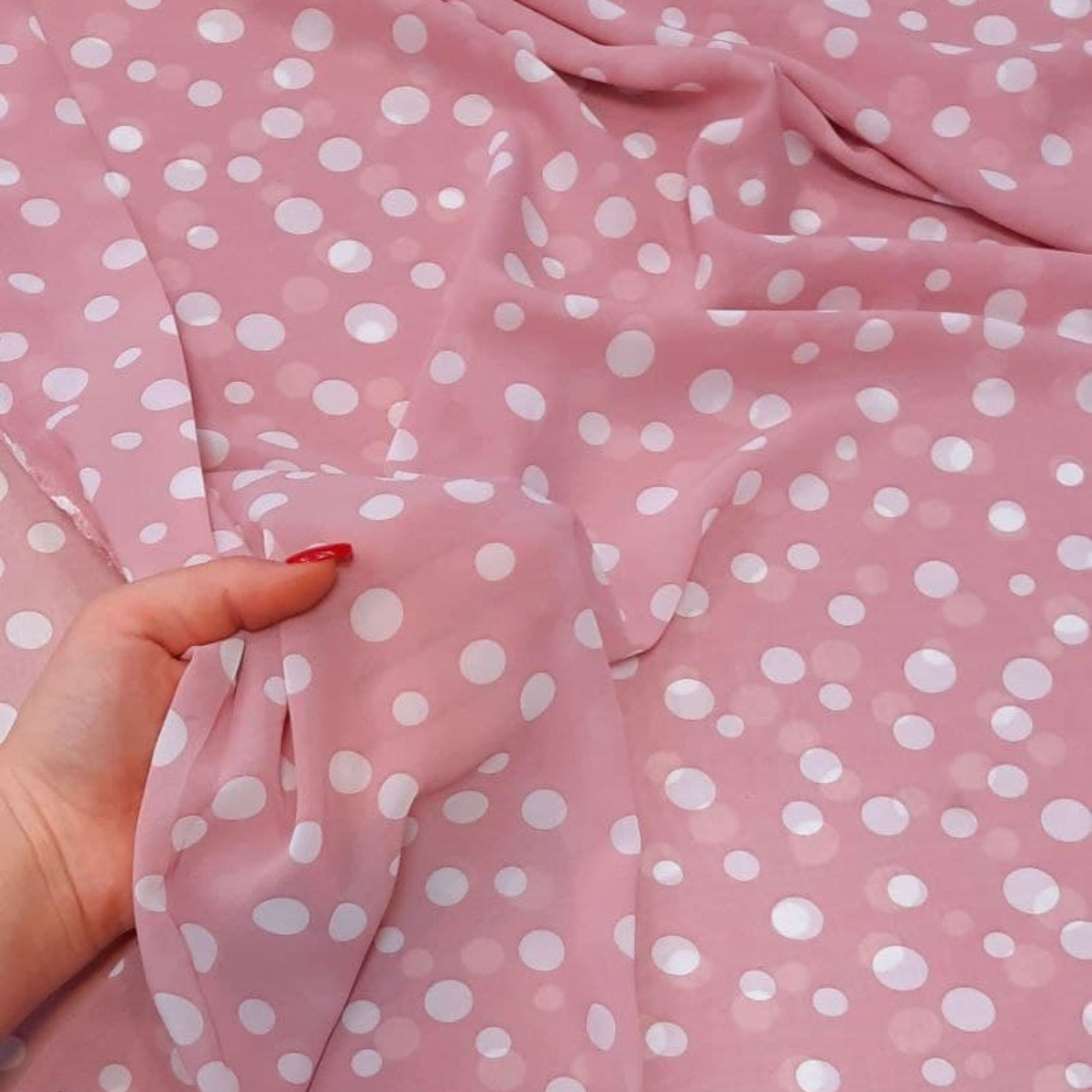 پارچه حریر ژرژت گرم بالا اصلی عرض 150 (مناسب شومیز پیراهن شال روسری و....) (3)