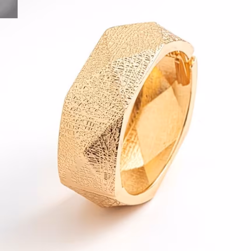 تک پوش مدل النگویی طرح لوزی مشبک برند YSX رنگ ثابت وضد حساسیت