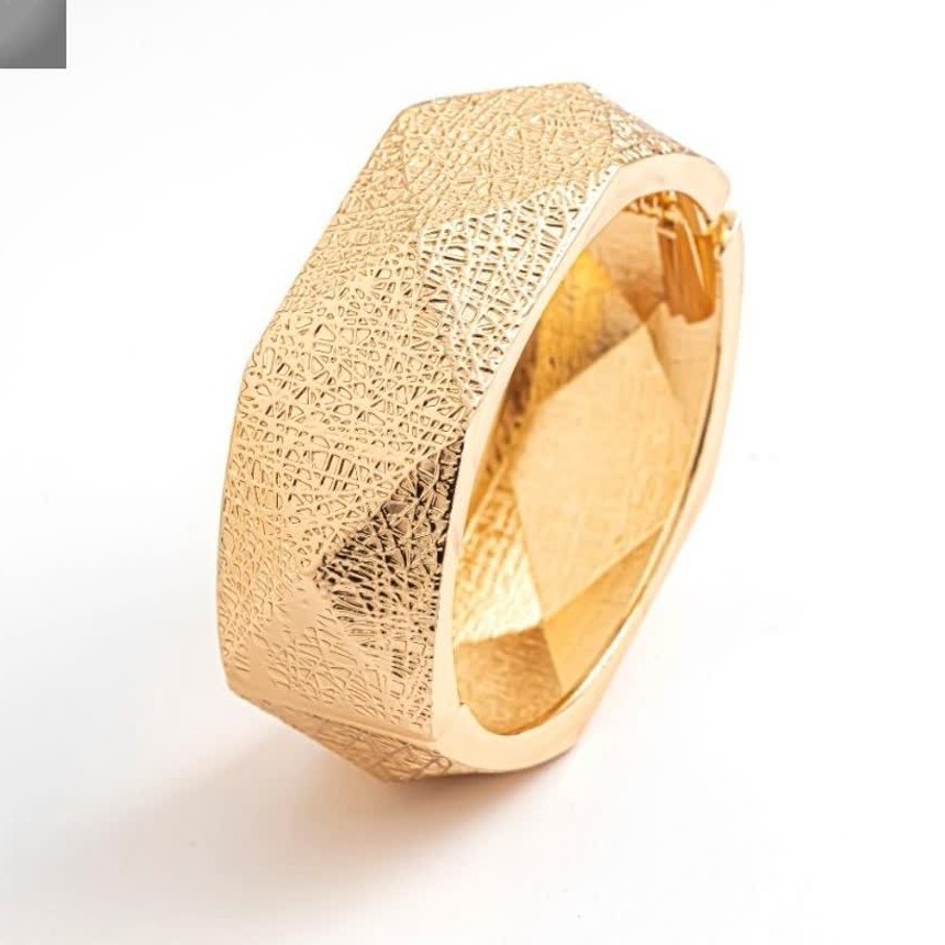 تک پوش مدل النگویی طرح لوزی مشبک برند YSX رنگ ثابت وضد حساسیت