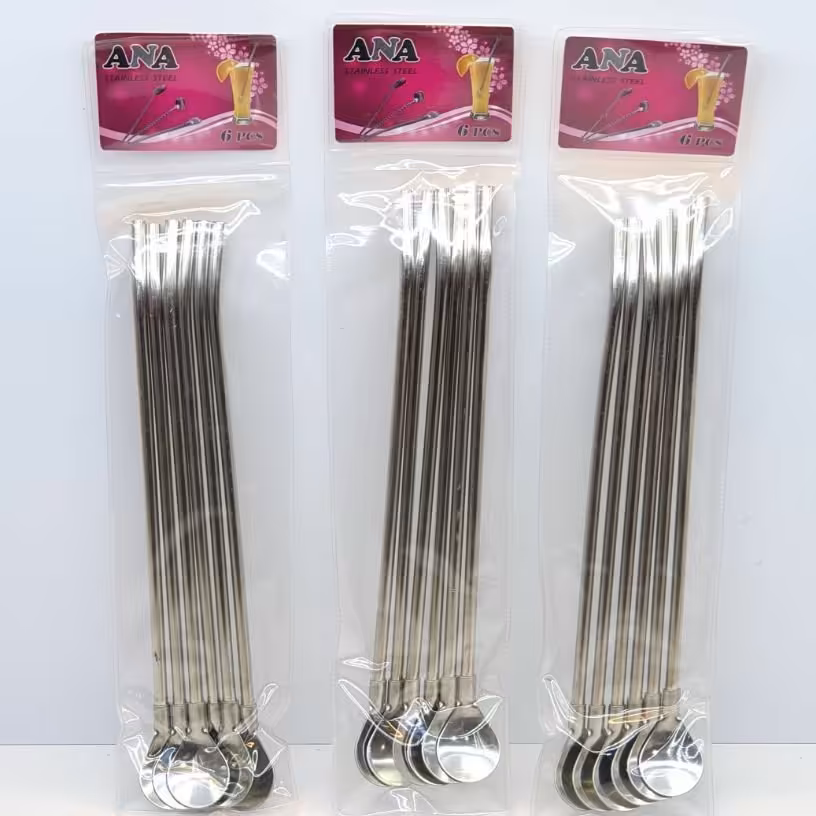 قاشق نی دار شربت خوری