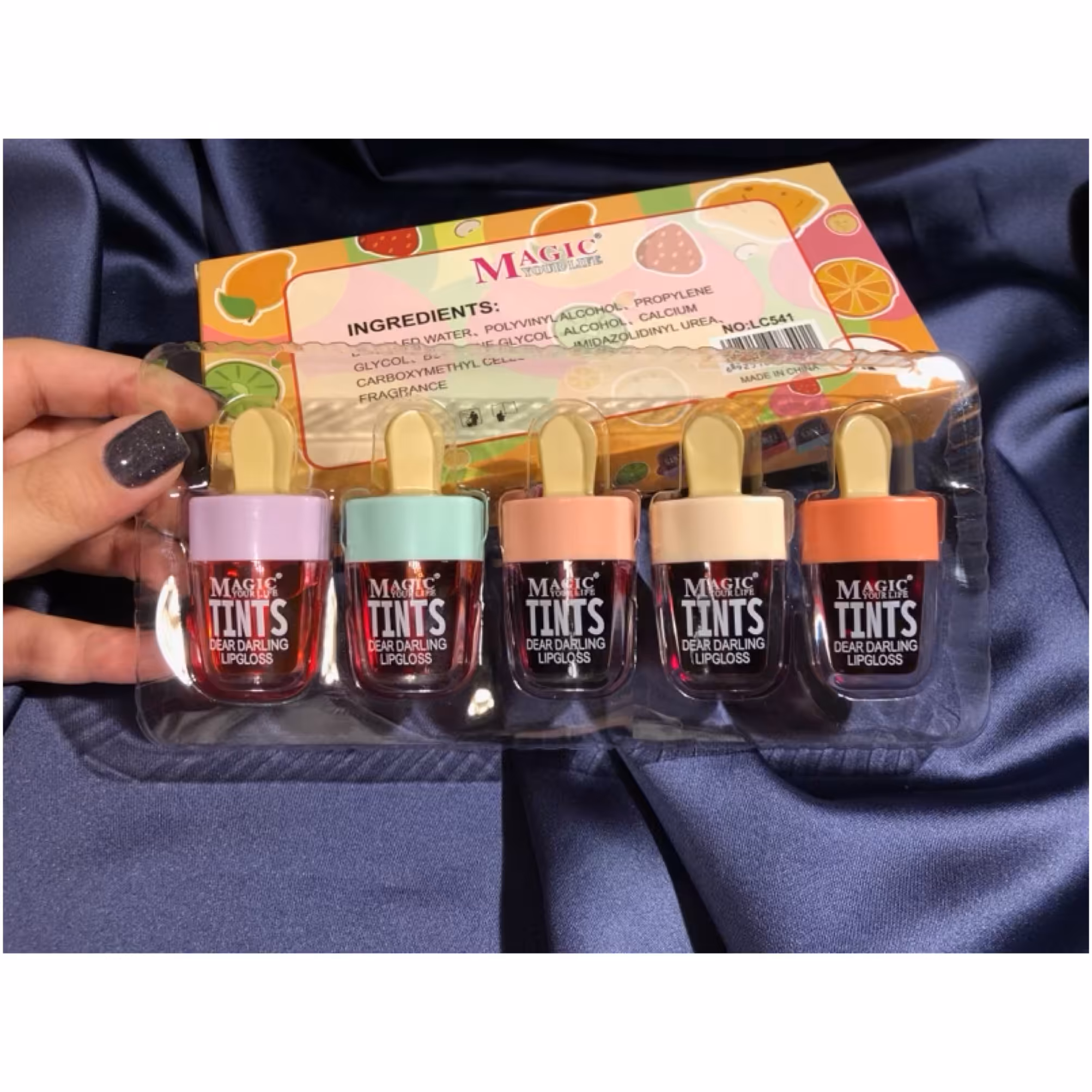 تینت لب بستنی مدل مجیک کیفیت عالی