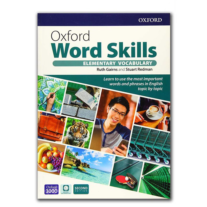 کتاب Oxford Word Skills 2nd Edition Elementary وزیری