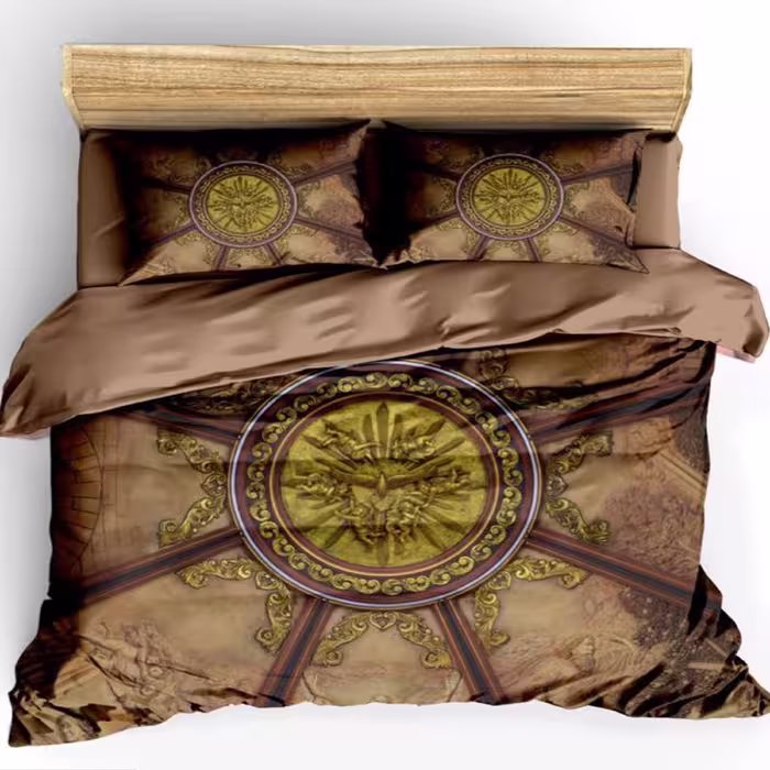 سرویس روتختی 2 نفره تنسل چاپی برندترک لند(Turk Land) rs 215