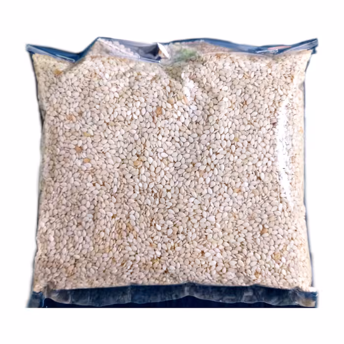 کنجد سفید پوست کنده درجه یک 185 گرم