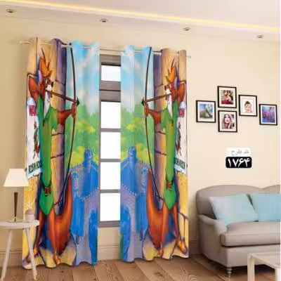 پرده تصویری طرح رابین هود- دو