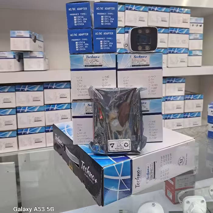 پک 8کانال دوربین مداربسته تکنو کیفیت hd وارملایت 52h2053 