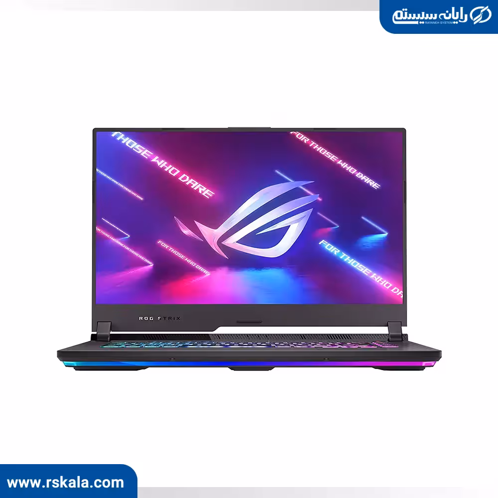 لپ تاپ گیمینگ 15.6 اینچی ایسوس مدل Asus ROG Strix G513RC-HN101 R7 8GB 512GB SSD - رایانه سیستم