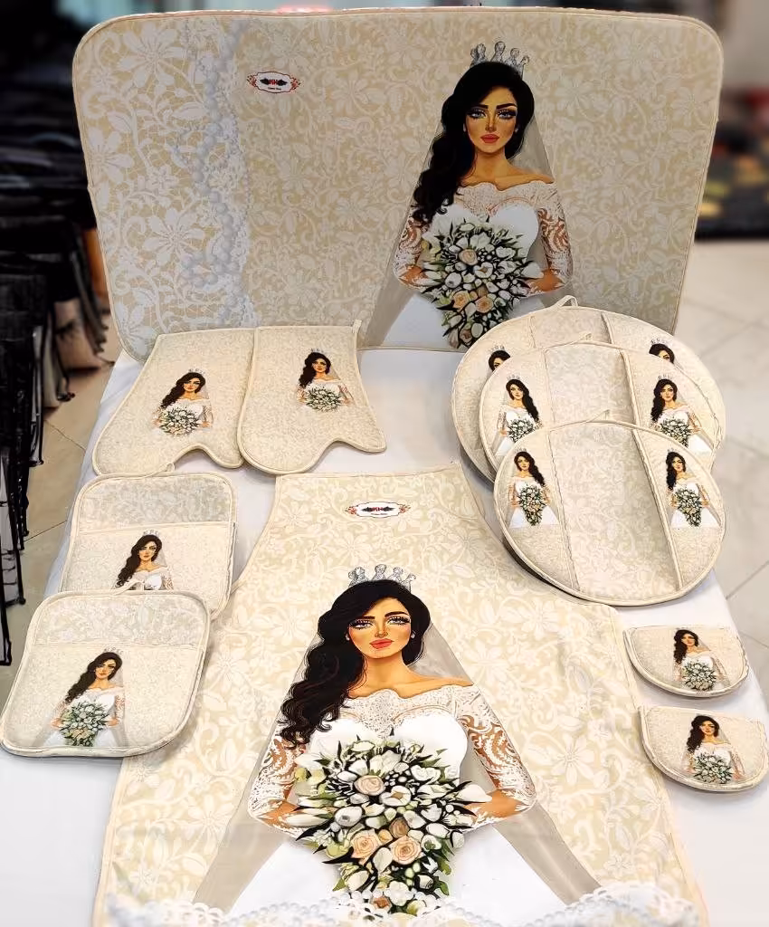 ست 11 پارچه دم کنی طرح ترک