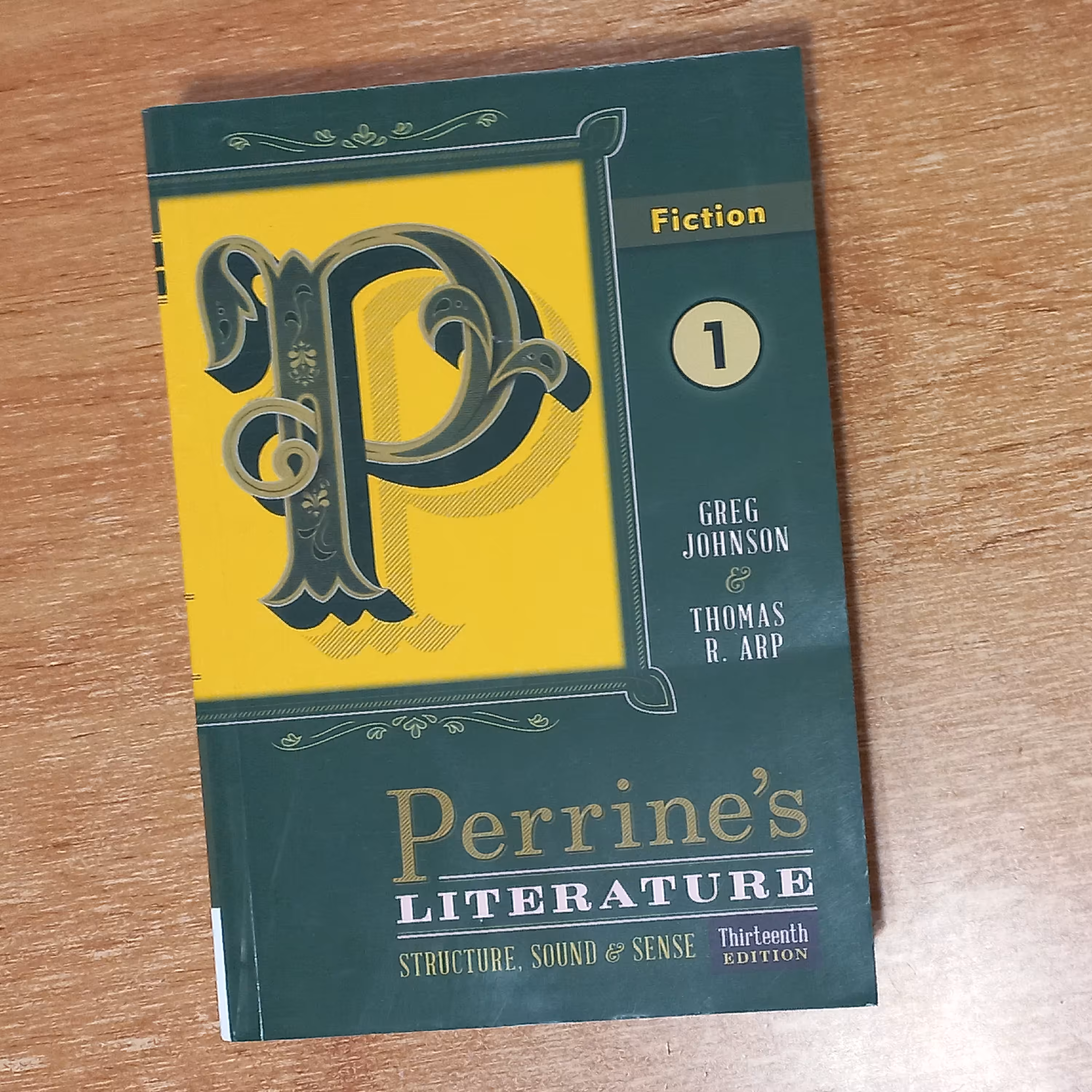 کتاب زبان دانشگاهی پرینز لیتریچر 1 ویرایش سیزدهم perrines Literature 1 