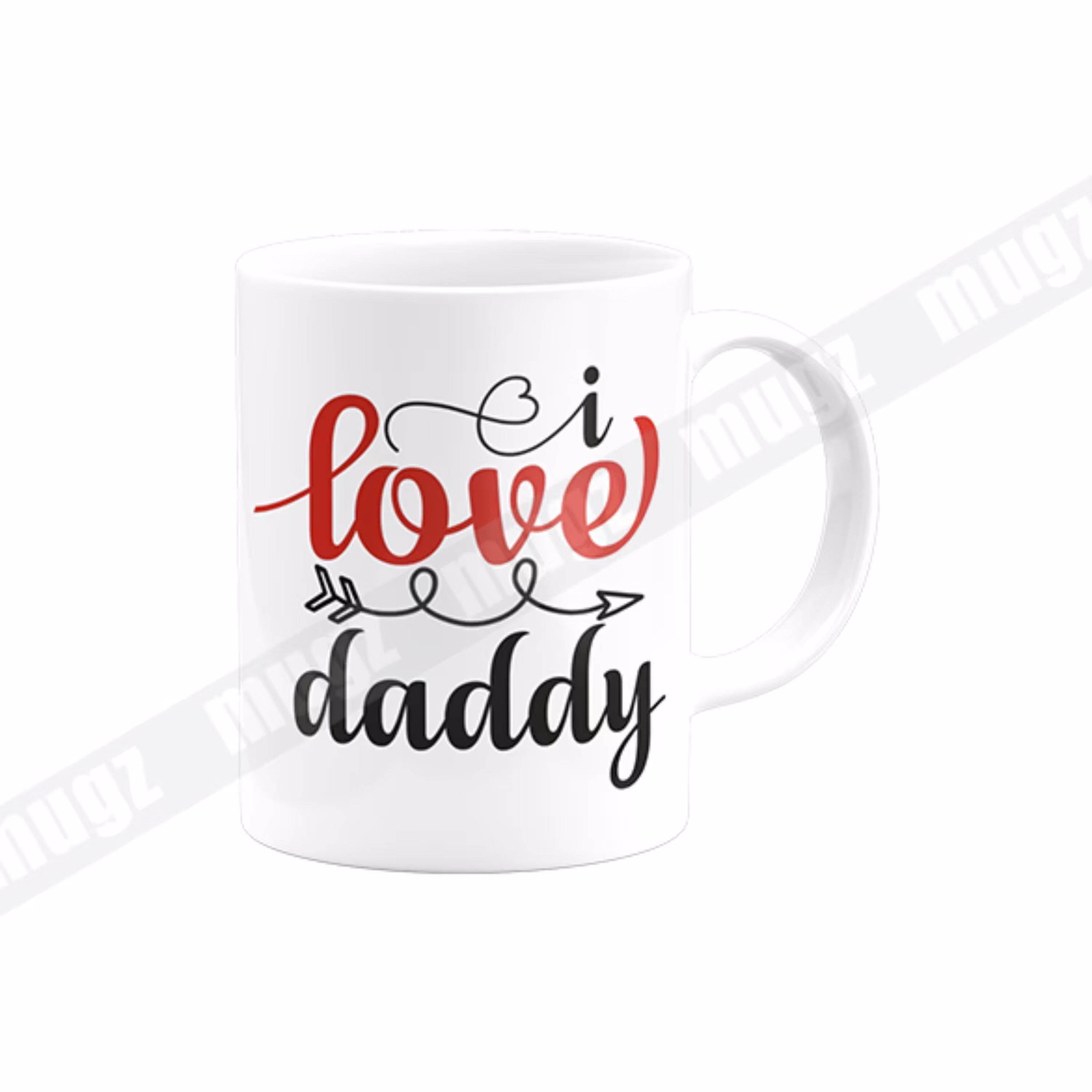 ماگ سرامیکی سفید طرح روز پدر کد 03