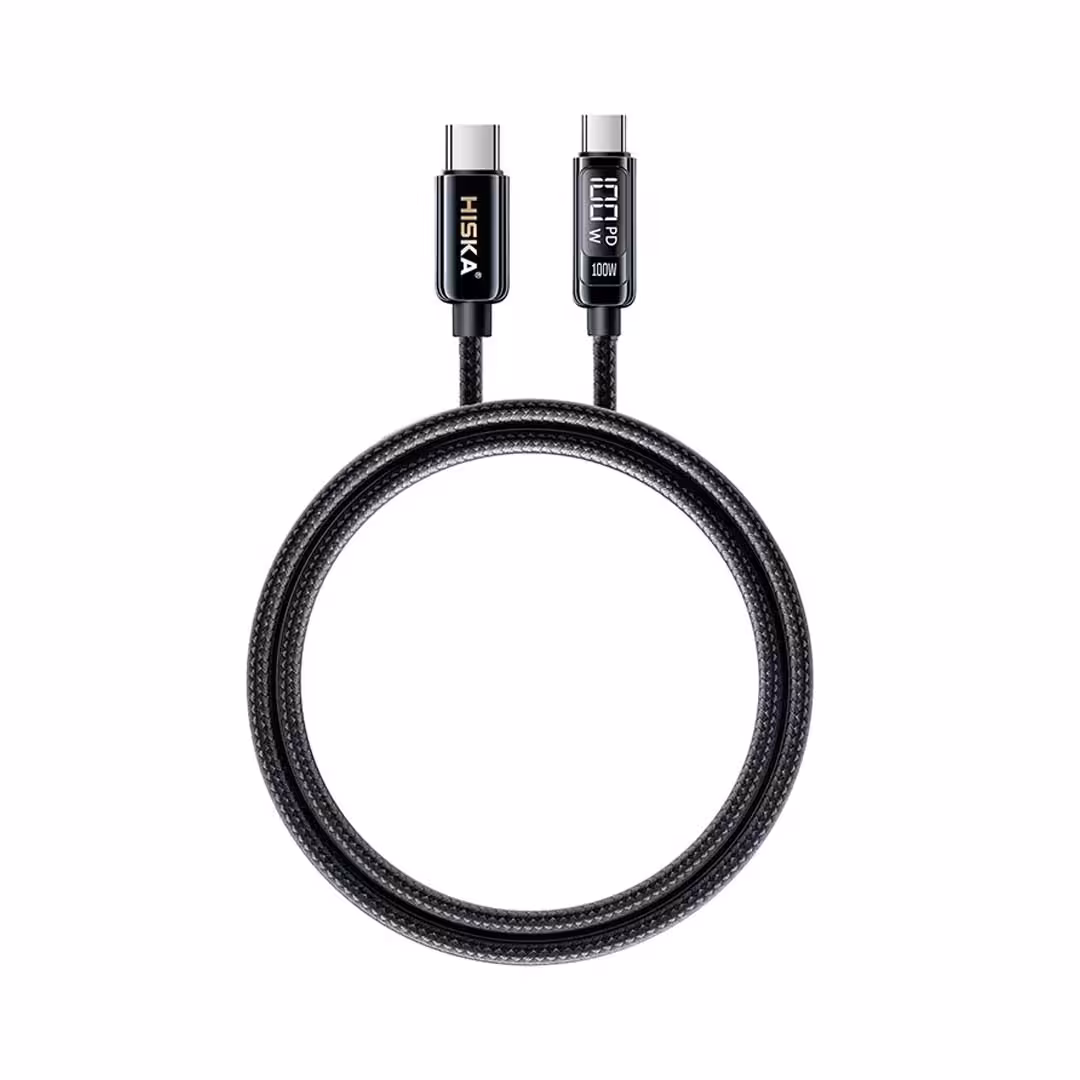کابل شارژ Type-C به لایتنینگ هیسکا مدل LX-14CI به طول 1.2 متر (گارانتی 12 ماهه)