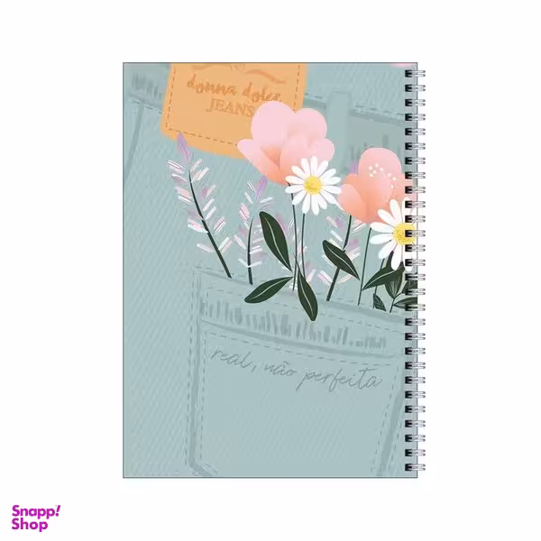 دفتر مشق 80 برگ بامبیلیپ طرح  گل و استایل کد 9582729