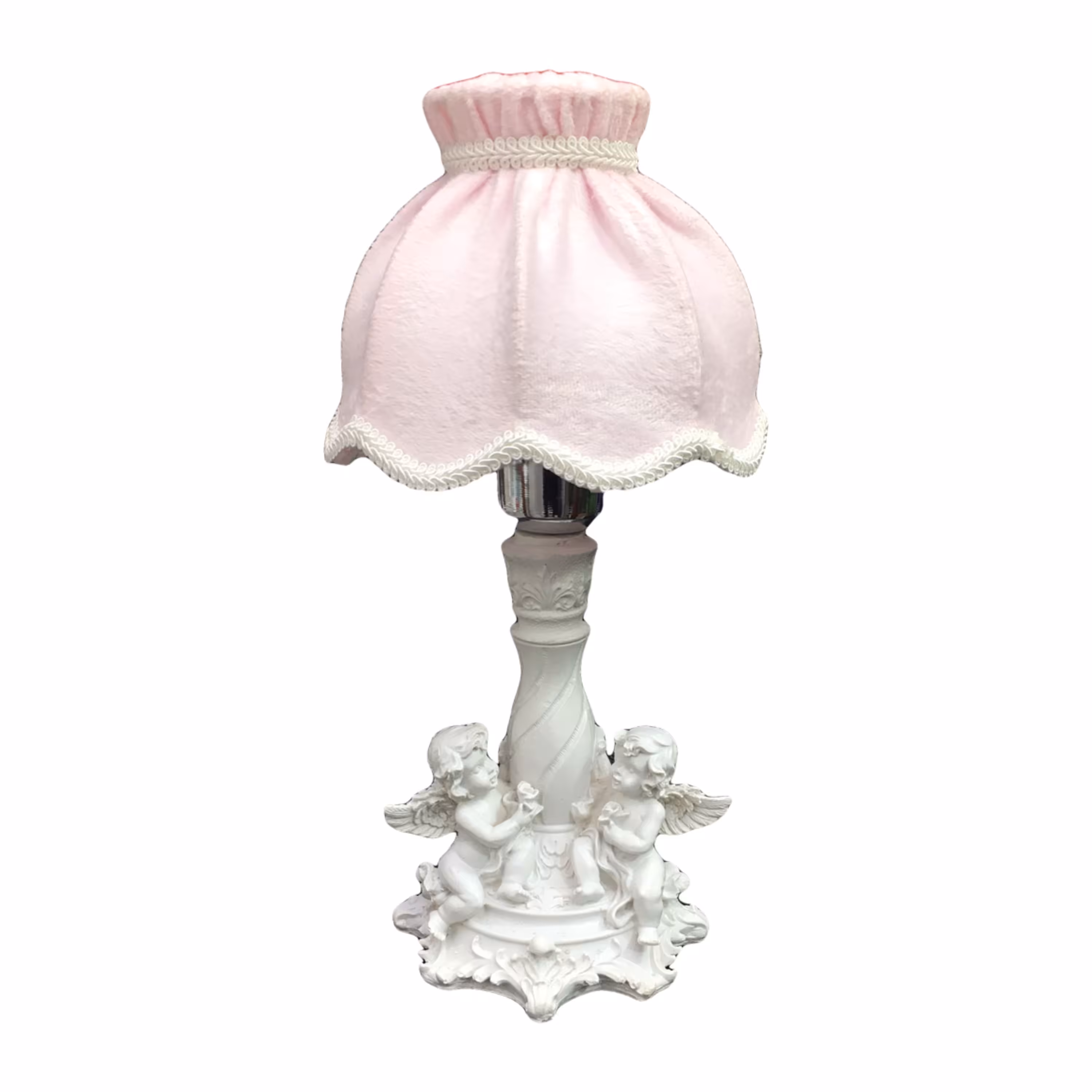 آباژور اتاق خواب عروس طرح فرشته صورتی