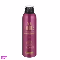 اسپری خوشبوكننده بدن زنانه فيكورس مدل Versace Crystal حجم 200 ميلی ليتر