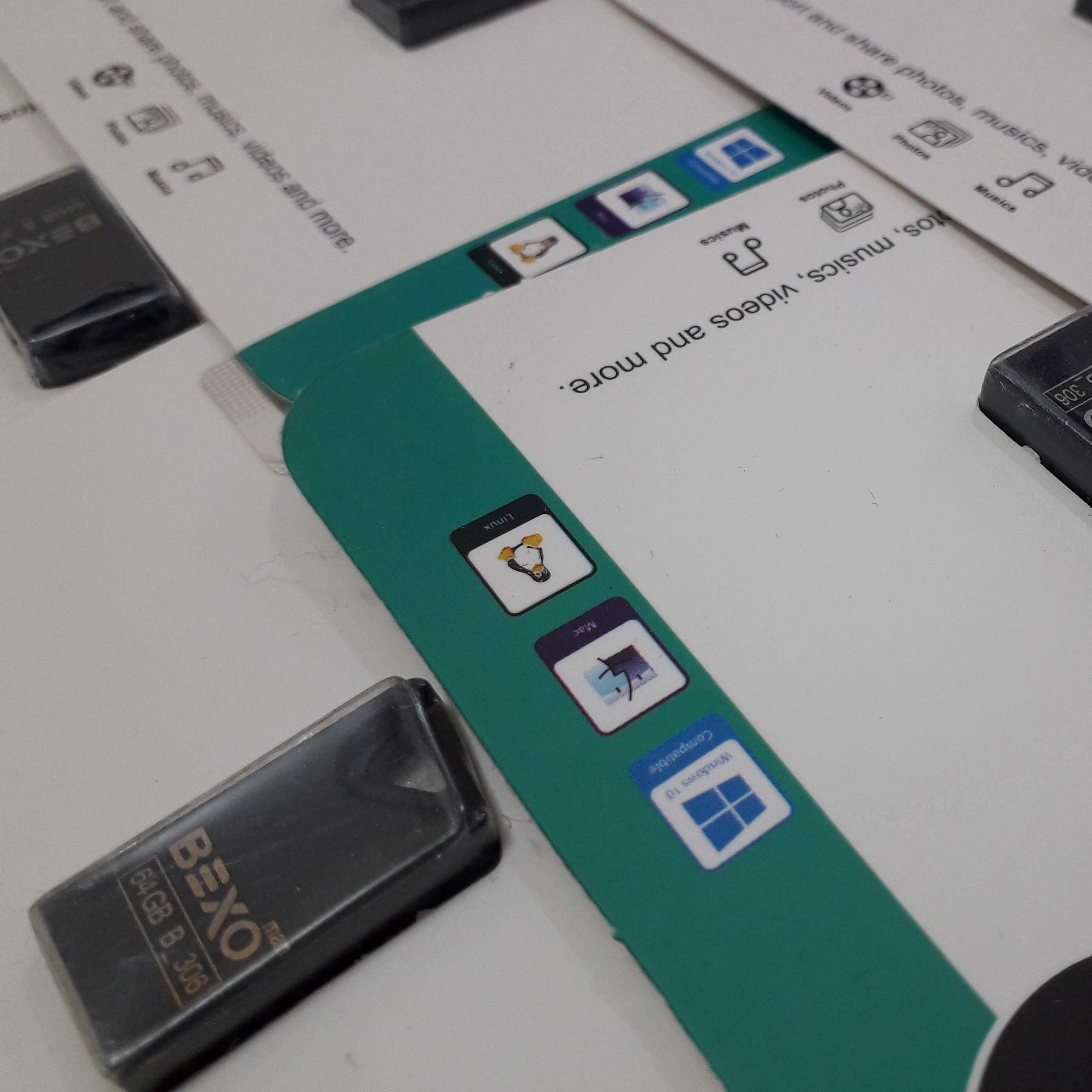 فلش 64 گیگ بکسو مدل گوشه