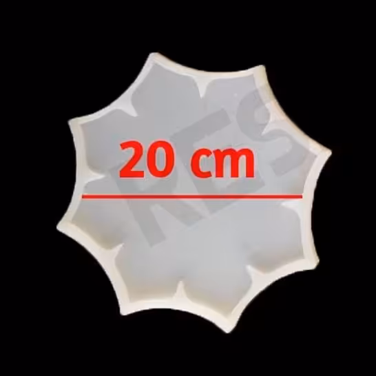 قالب سیلیکونی کد 39 ( گلبرگ 20 سانت)