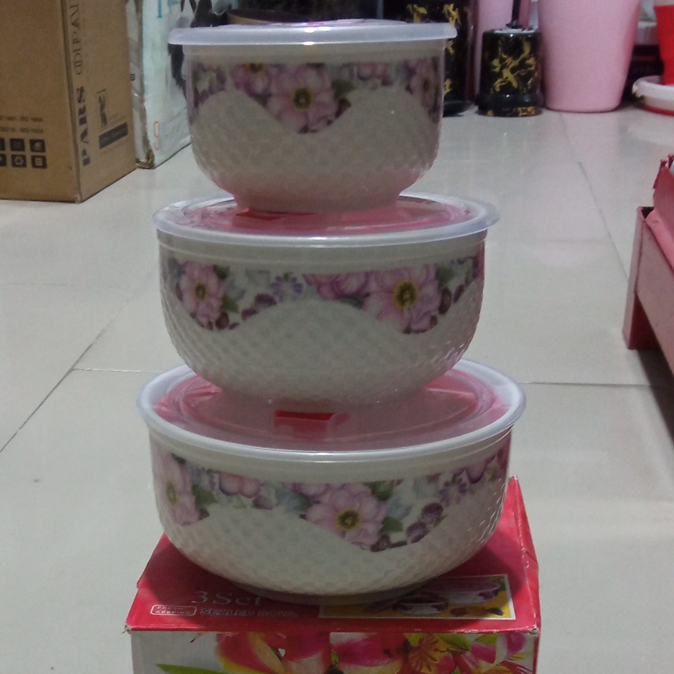 ظرف نگهدارنده سرامیکی خارجی(3پارچه-سوپاپ دار) 