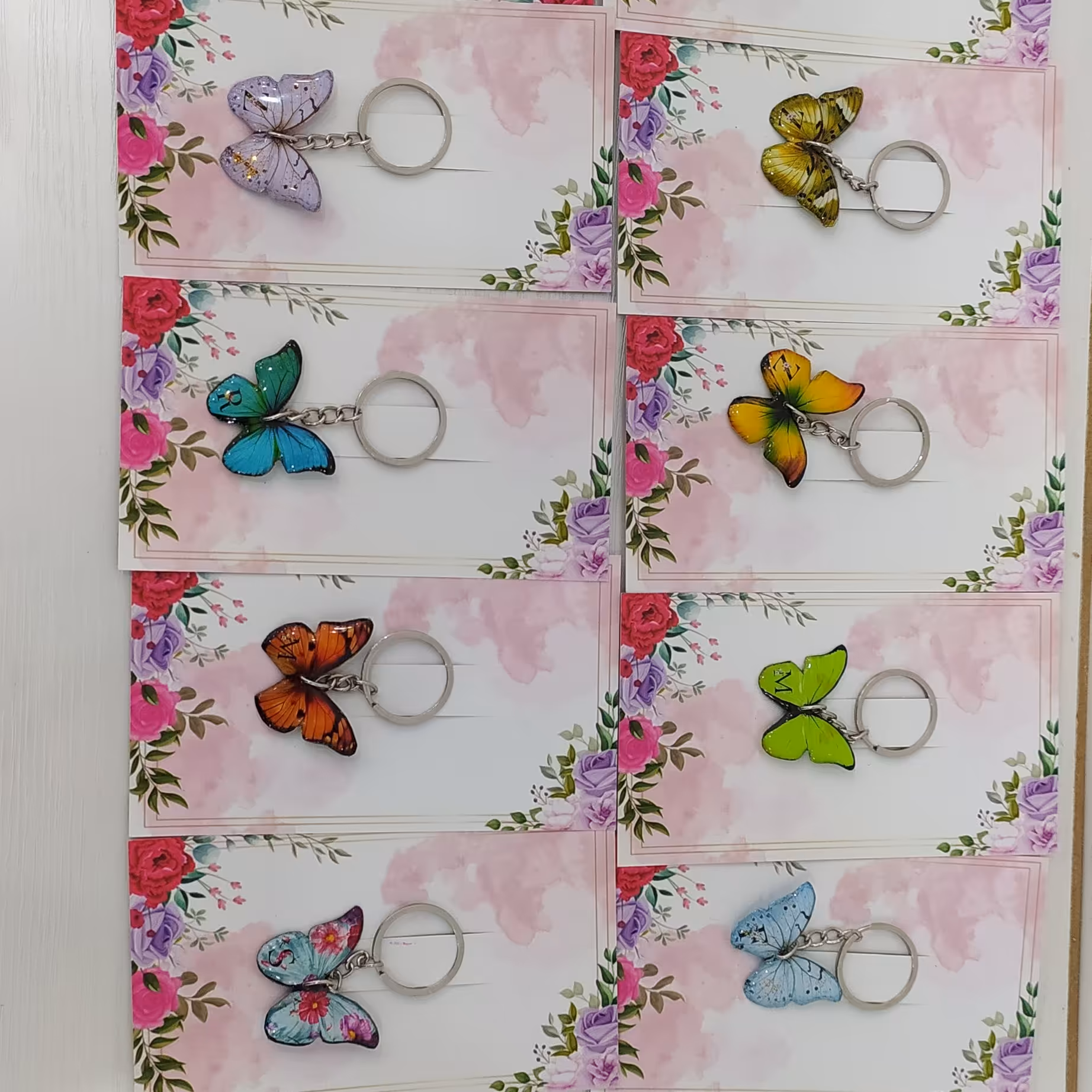 جاکلیدی پروانه با حک اول اسم 