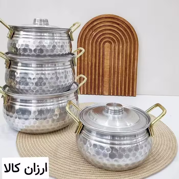 قابلمه روحی چکشی 4 تایی 