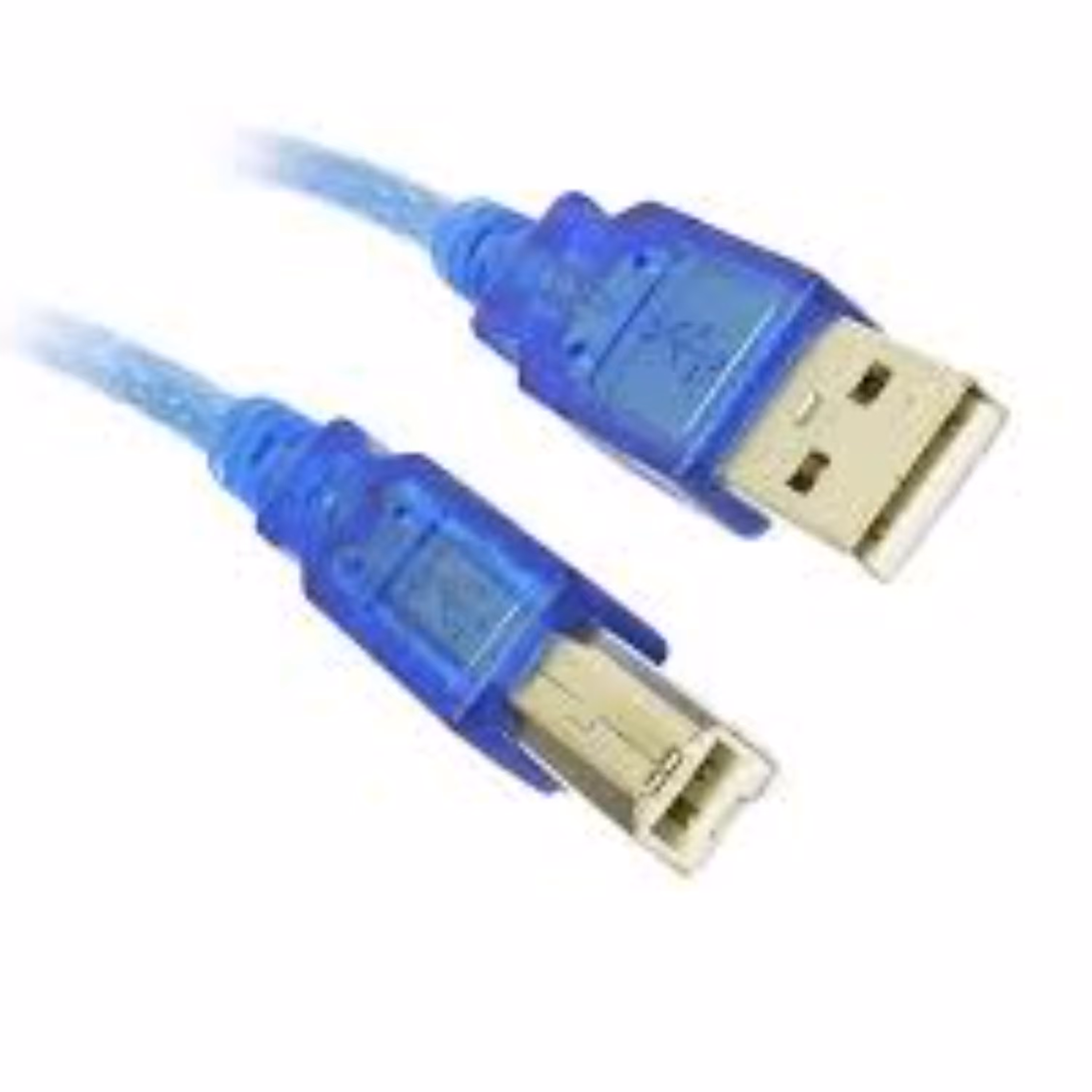 کابل پرینتر 1.5 متری رنگ آبی