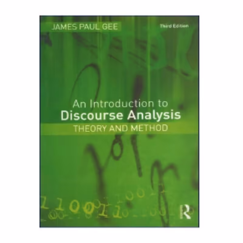 An Introduction To Discourse Analysis 3th Edition کتاب