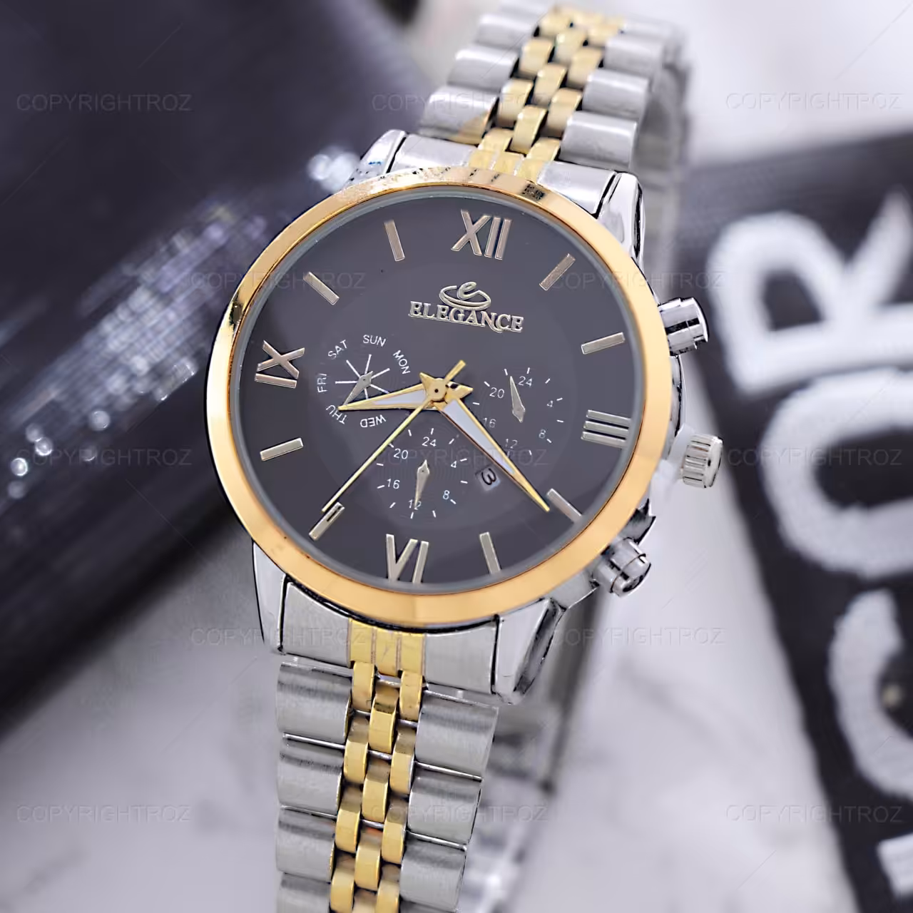 ساعت زنانه الگانس مدل 781 همراه با جعبه و باتری 