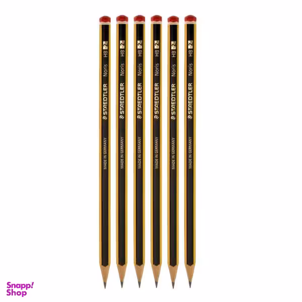 مداد مشکی استدلر مدل نوریس 2-120 بسته 6 عددی