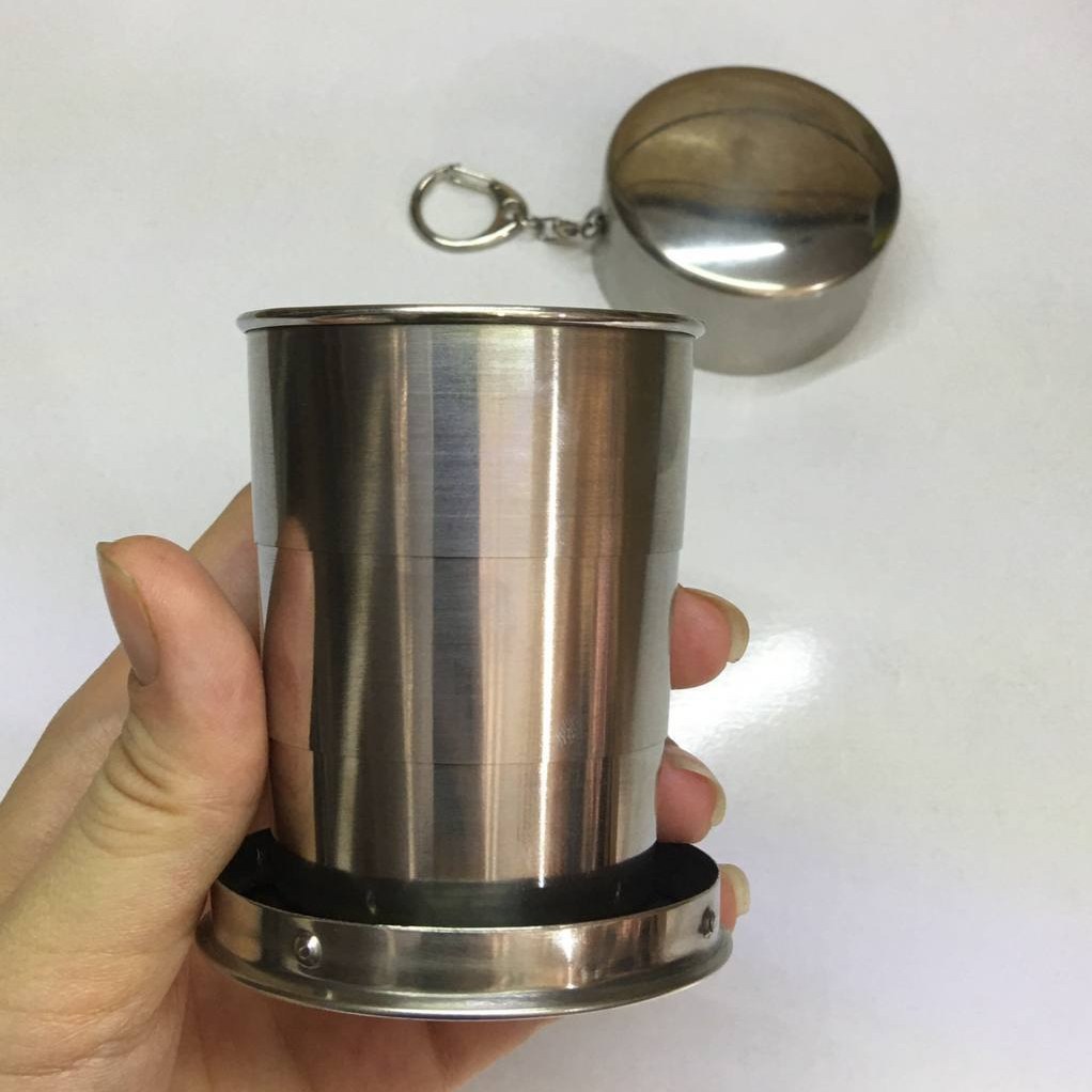 لیوان تاشو مسافرتی استیل ضد زنگ تضمینی اورجینال