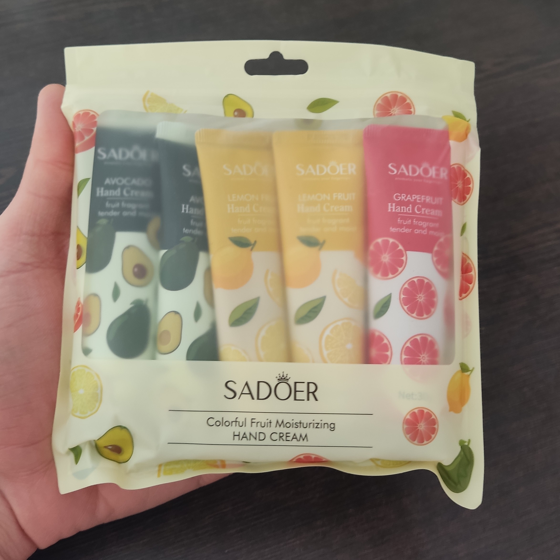 پک پنج عددی کرم دست  