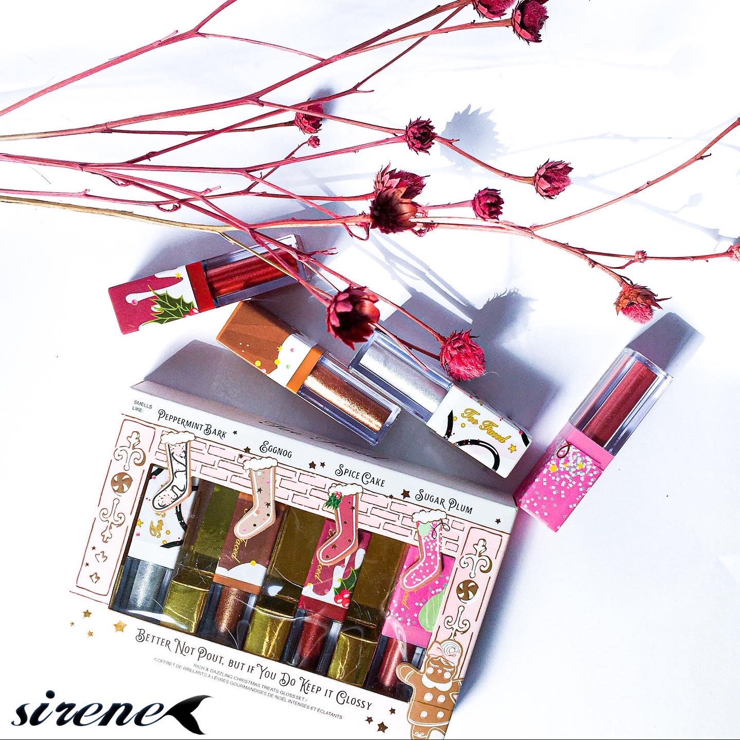 شاین مایع چندکاره برند toofaced پک چهار رنگ