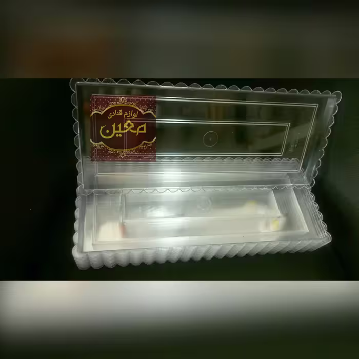 سینی کریستال مستطیلی کوچیک