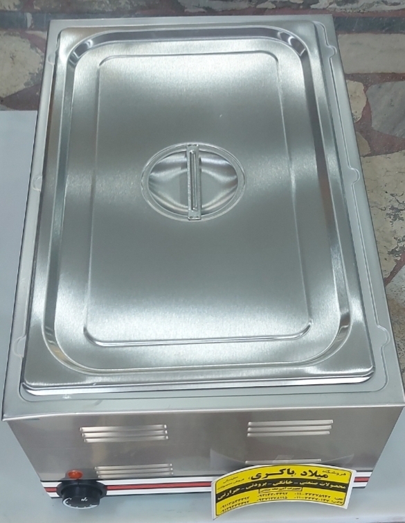 هات بنماری 1 لگنه برقی رومیزی وارداتی اسمارت لگن استیل