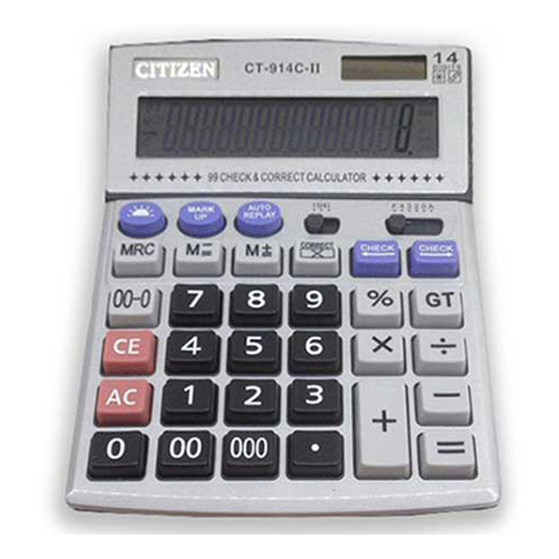 خرید ماشین حساب سیتیزن مدل CT-914C