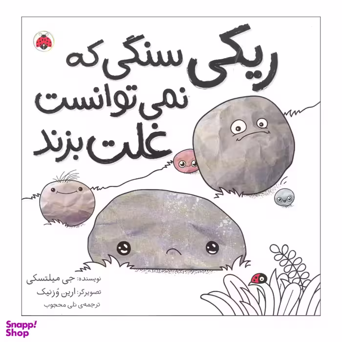 کئاب ریکی سنگی که نمی توانست غلت بزند اثر جی میلتسکی انتشارات شهر قلم