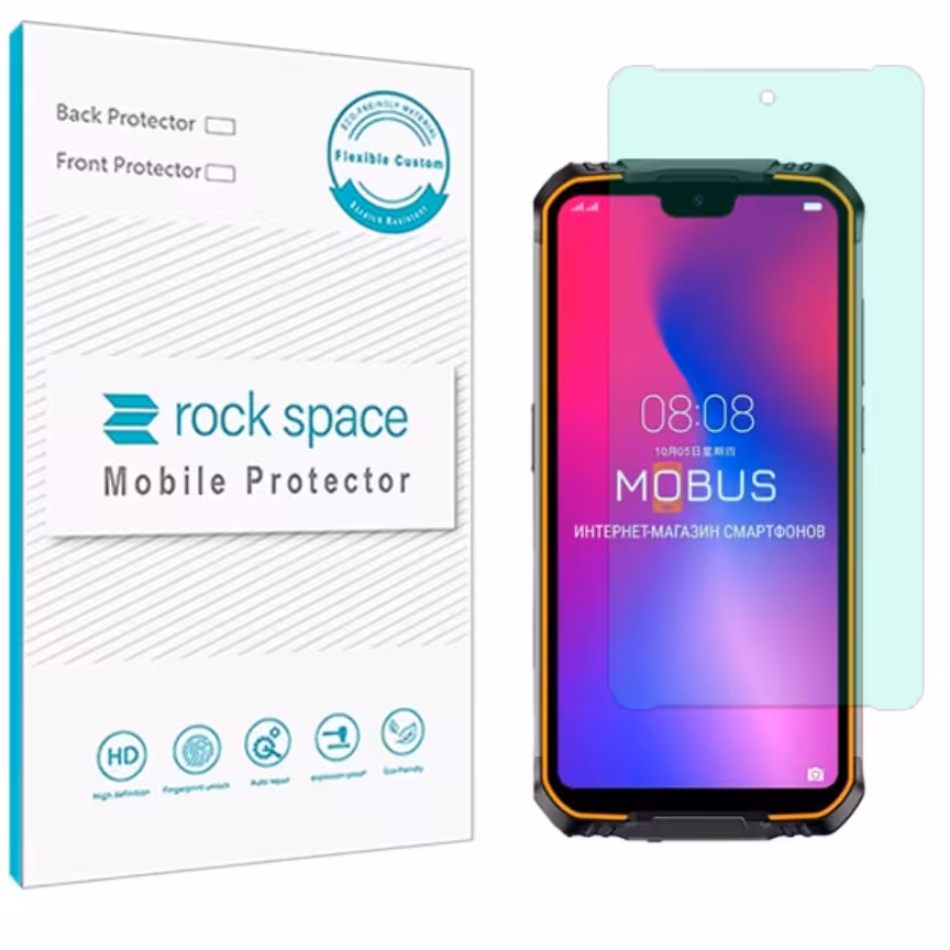 گلس  دوجی S68PRO مدل نانو هیدروژل گرین لایت برند راک اسپیس   