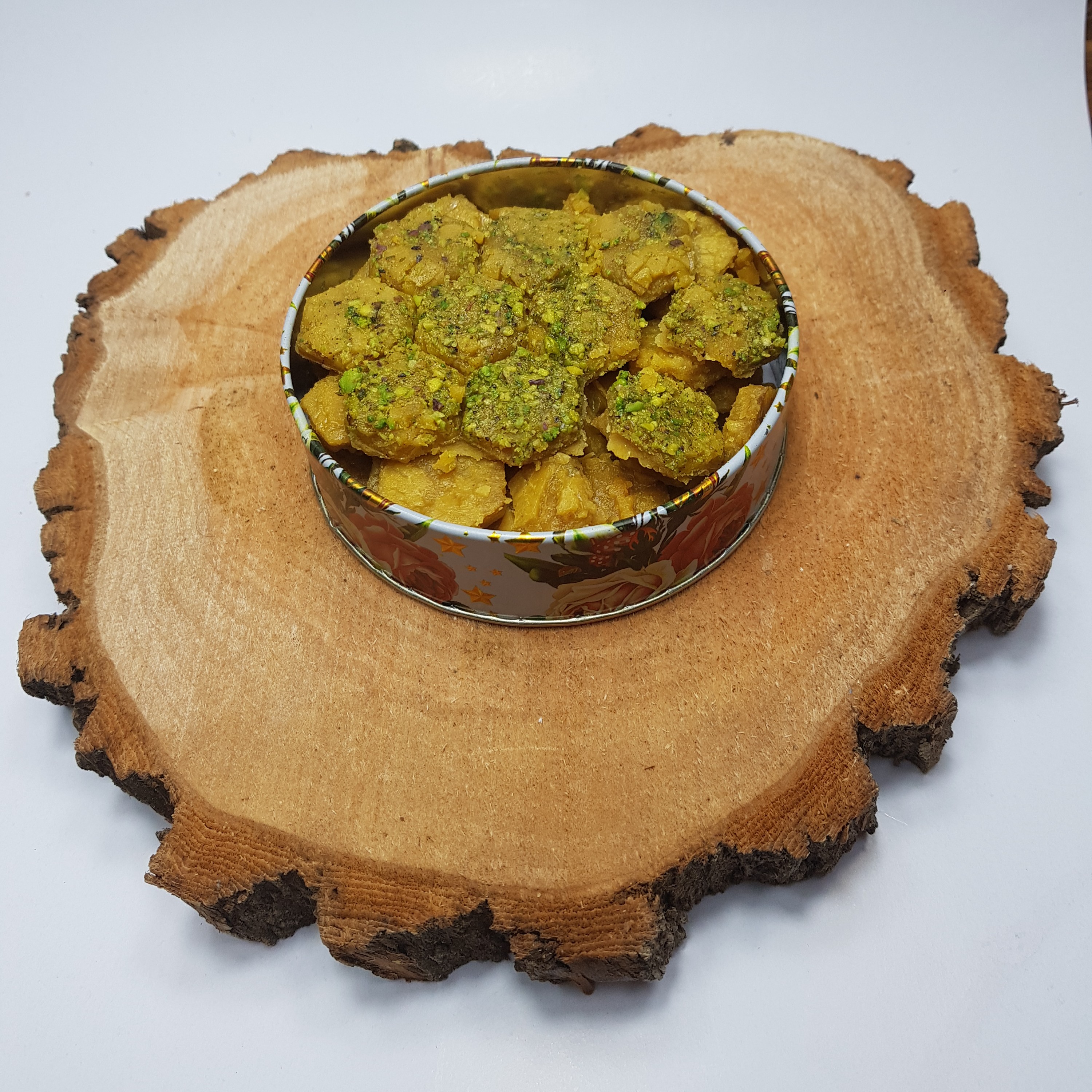 سوهان سکه ای مخصوص سایز کوچیک با بهترین ترکیبات (سوغات قم)