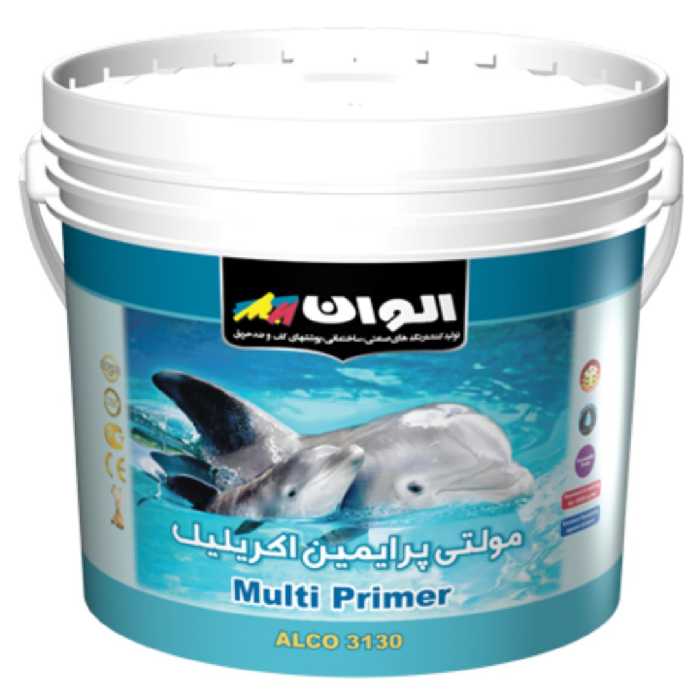 مولتی پرایمین اکریلیک الوان مدل ALCO-3130 حجم 2.5 گالن