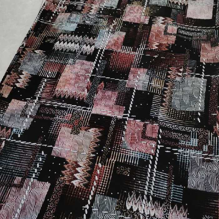 پارچه نخی نگین دار