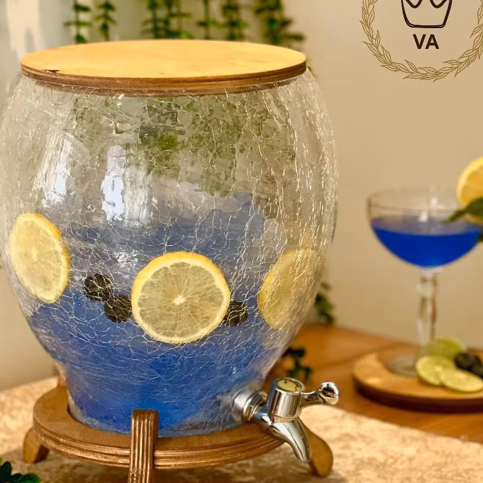 کلمن شیشه ترک