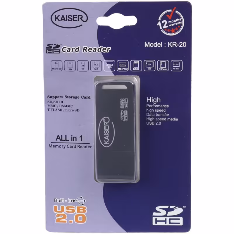 رم ریدر همه کاره Kaiser KR-20