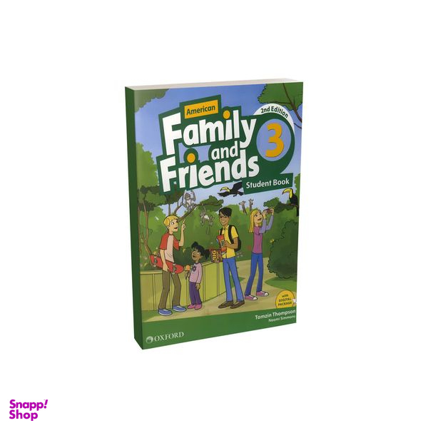 کتاب Family and Frends 3 اثر Naomi Simmons انتشارات Oxford