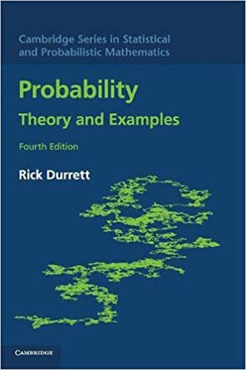  دانلود کتاب Probability - Theory And Examples, 4th ed, 2010 - دانلود کتاب های دانشگاهی