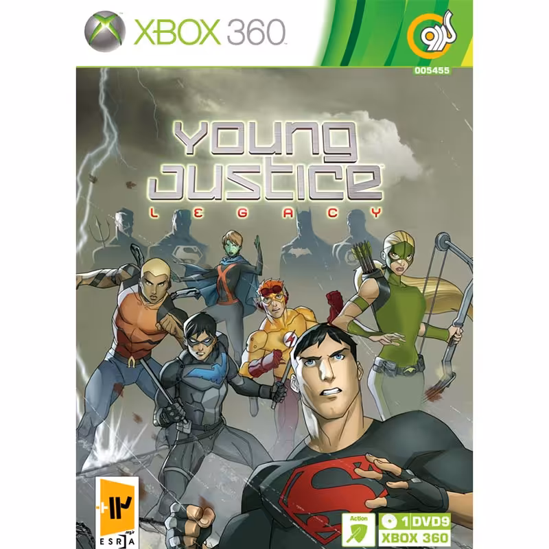 Young Justice Legacy Asli XBOX 360 1DVD9 گردو