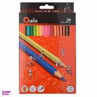 مداد رنگ ی کویلو (Quilo) مدل جعبه کاغذی 36 رنگ