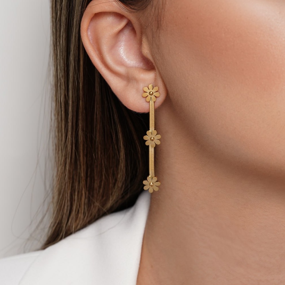 گوشواره استیل آویز