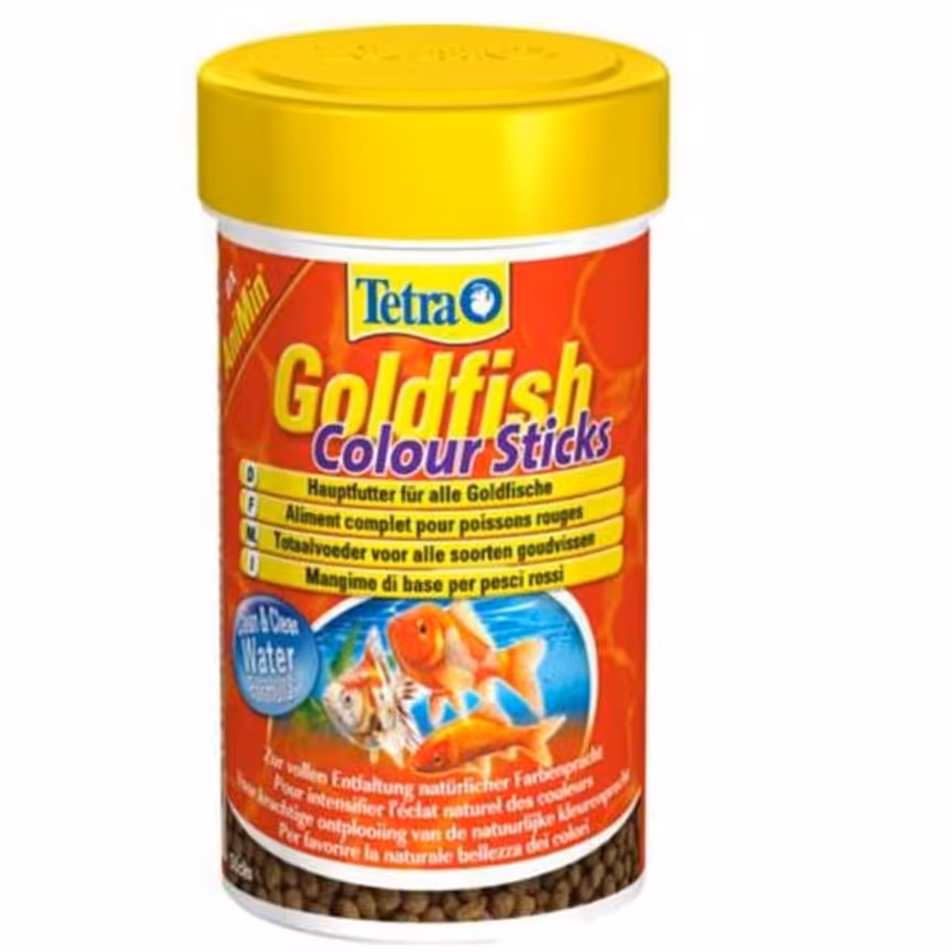غذای ماهی برند تترا مدل goldfish colur stick
