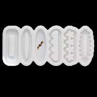 قالب سیلیکونی گیره طرح دار جور 101 سلنا