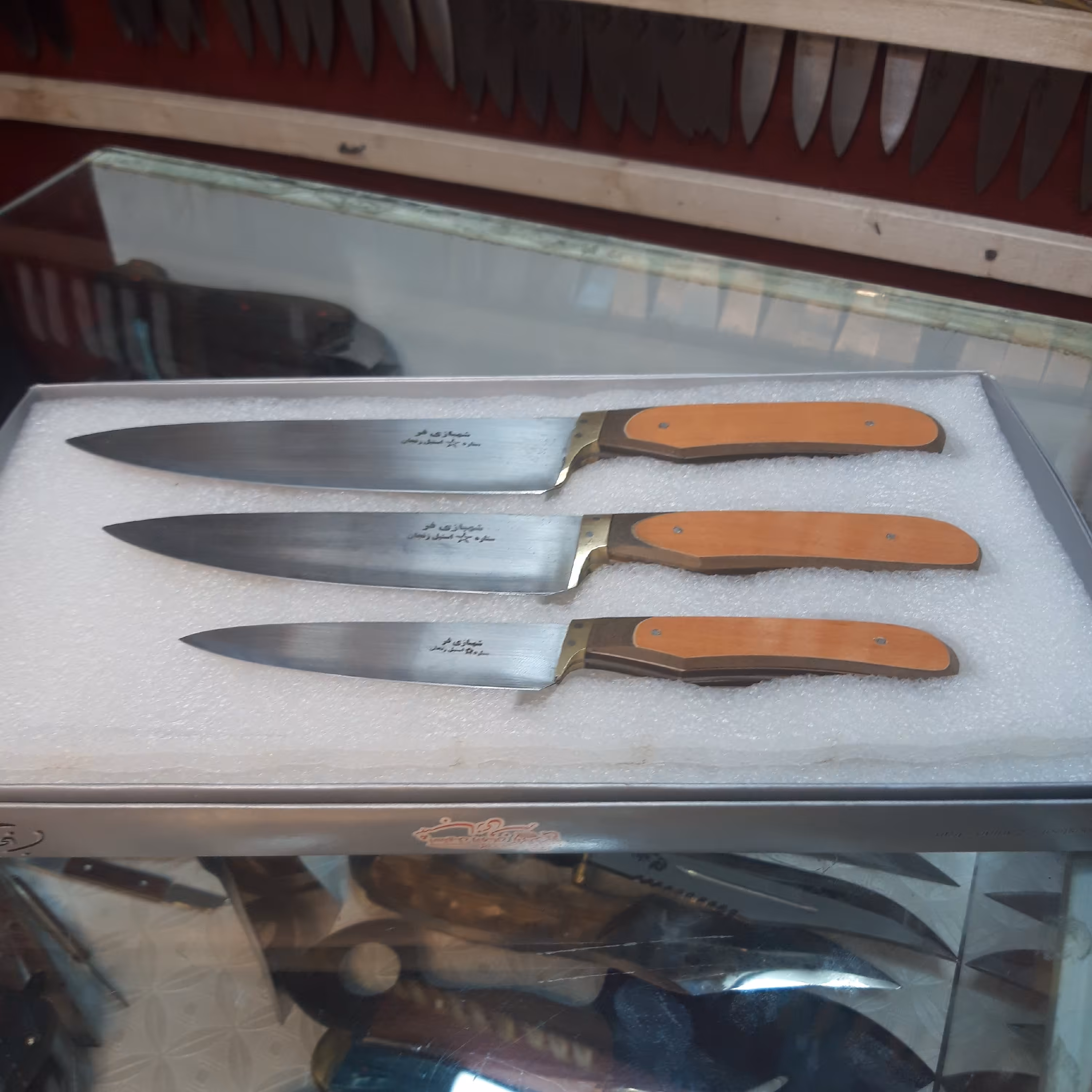 چاقو شهبازی فر( ست در ابعاد مختلف)